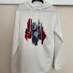 Guess GBG Hoodie Flower Design Men Unisex